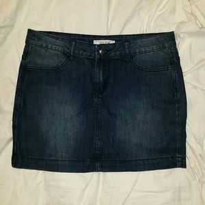 Blue Denim Skirt Size 7/8 Juniors